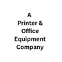 A Printer & Office Equipment Company