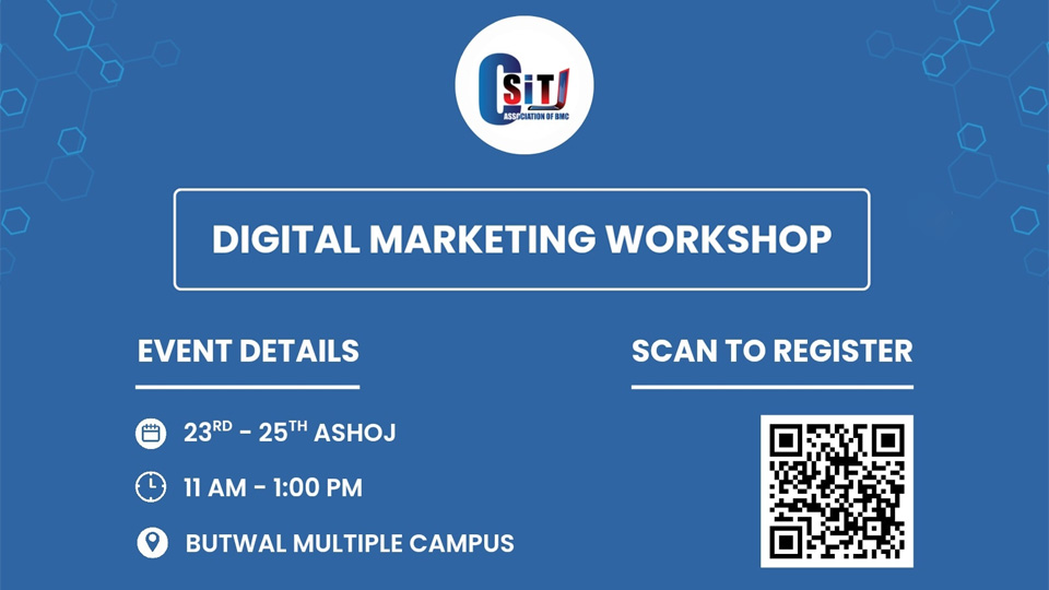 Digital Marketing Workshop