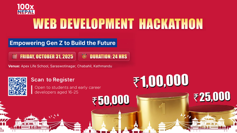 100xNepal Web Development Hackathon