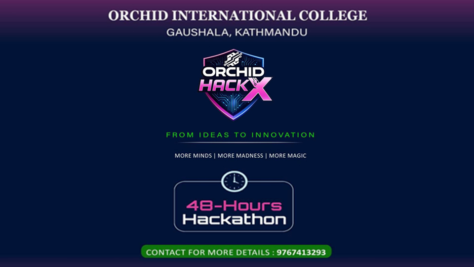 Orchid HackX 2026: From Ideas to Innovation
