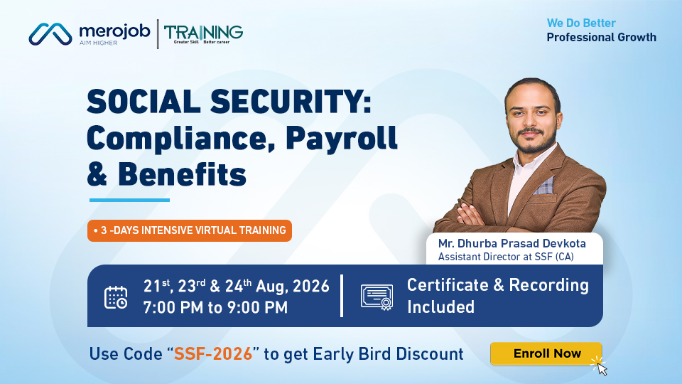 Training on Social Security: Compliance, Payroll & Benefits | Batch 2